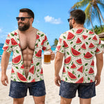Custom Funny T-shirt - Personalized Halloween Costume Summer Vacation And Travel Gifts For Husband, Son, Grandson, Yourself - Tropical Fruit Party
