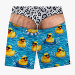 Custom Funny Men Swim Trunks - Personalized Birthday Gifts For Men - Suns Out Legs Out