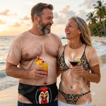 Custom Funny T-shirt - Personalized Halloween Costume Summer Vacation And Travel Gifts  Husband And Wife, Him And Her - Vacation Mode Fully Activated