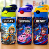 Custom Photo Kids Insulated Water Bottle - Personalized Back To School Gifts For Kids - Start Your Engines