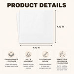 Custom Cocktail Napkins - Personalized Party Favor Gifts For Guests, Adults - Home Is Where We Gather