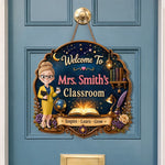Custom Classroom Decor Wood Sign - Personalized Back To School Gifts For Teachers - Best Teacher, Best Classroom Ever