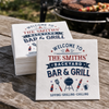 Custom Cocktail Napkins - Personalized Party Favor Gifts For Guests, Adults - Fired Up For Family