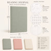 Custom Reading Journal - Personalized Bookish Gifts For Book Lovers, Bookworms, Readers - Books Are My Escape