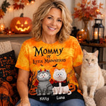 Custom T-shirt - Personalized Halloween Costume Birthday Gifts For Dog Cat Lovers, Dog Dad And Mom, Cat Owners - Paws Love Pumpkin Spice