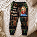 Lost In The Pages, Found In The Story - Personalized Custom Unisex Sweatpants - Christmas Gift For Book Lovers