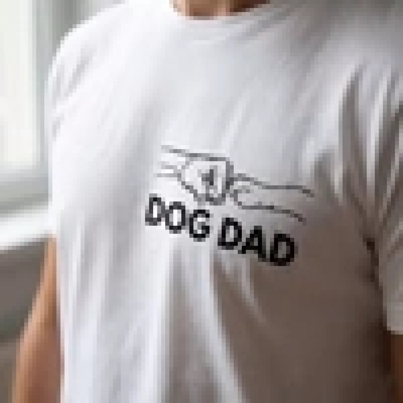 Custom Photo Unisex T-shirt - Personalized Father's Day Birthday Gifts For Dog Cat Lovers, Dog Dad And Mom, Cat Owners - Furry Friends Forever