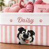 Custom Storage Basket - Personalized Birthday Gifts For Dog Cat Lovers, Dog Dad And Mom, Cat Owners - Love Is A Four Legged Word