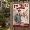 Custom Photo Home Decor Metal Sign - Personalized  Anniversary Wedding Gifts For Husband And Wife, Him And Her - You Are My Favorite Person