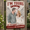 Custom Photo Home Decor Metal Sign - Personalized  Anniversary Wedding Gifts For Husband And Wife, Him And Her - You Are My Favorite Person