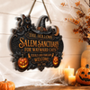 Custom Wood Sign -  Personalized Halloween Decor Birthday Gifts For Mom, Dad, Brother, Sister, Kids - Spooky Memories Together