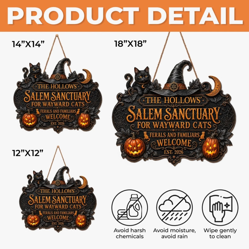 Custom Wood Sign -  Personalized Halloween Decor Birthday Gifts For Mom, Dad, Brother, Sister, Kids - Spooky Memories Together