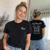 Custom T-shirt - Personalized Anniversary Wedding Gifts For Husband And Wife, Him And Her - Love On The Move