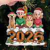 Custom Acrylic Ornament - Personalized Christmas Birthday Gifts For Mom, Dad, Brother, Sister, Dog Cat Lovers - Wrapped In Holiday Love