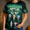 Custom Monster T-shirt - Personalized Halloween Birthday Gifts For Mom, Grandma - Mystical Halloween Family Night