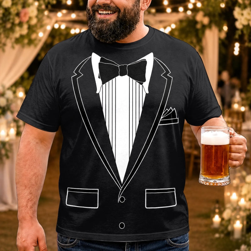Custom Funny T-shirt - Personalized Birthday Gifts For Husband, Son, Grandson, Brother, Grandpa, Dad, Yourself - Suit Up Sort Of