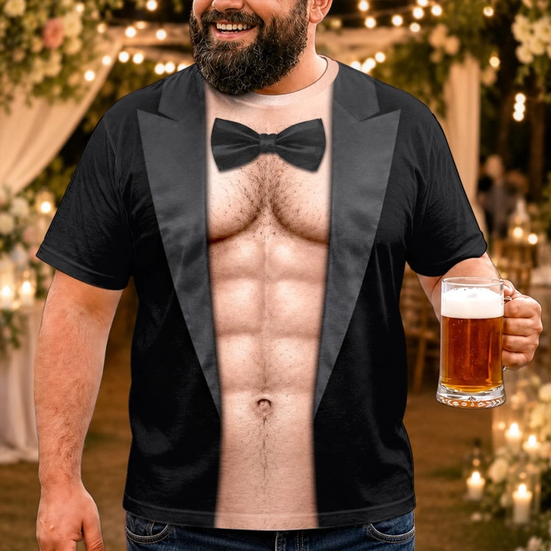 Custom Funny T-shirt - Personalized Birthday Gifts For Husband, Son, Grandson, Brother, Grandpa, Dad, Yourself - Dressed To Impress Maybe