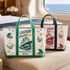 Custom Canvas Tote Bag - Personalized Summer Vacation And Travel Gifts For Mom, Dad, Brother, Sister - Sea Days Best Days
