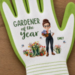 Custom Coated Grip Gardening Gloves - Personalized Birthday Garden Gifts For Gardeners - My Happy Garden Corner