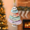 Custom Shell Acrylic Ornament - Personalized Christmas Birthday Gifts For Mom, Dad, Brother, Sister - Gathered With Grateful Hearts