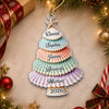 Custom Shell Acrylic Ornament - Personalized Christmas Birthday Gifts For Mom, Dad, Brother, Sister - Gathered With Grateful Hearts