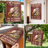 Custom Photo Funny Caricature Home Decor Metal Sign - Personalized Anniversary Wedding Gifts For Husband And Wife, Him And Her - Stuck With Me Forever