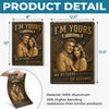 Custom Photo Home Decor Metal Sign - Personalized Anniversary Wedding Gifts For Husband And Wife, Him And Her - Yours Forever And Always