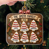 Custom Acrylic Ornament - Personalized Christmas Birthday Gifts For Mom, Dad, Brother, Sister - Baked With Love