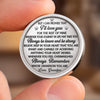 Custom Pocket Hug - Personalized Birthday Gifts For Grandson - I Will Love You Forever