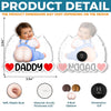 Custom Photo Squishy Acrylic Car Vent Clip - Personalized Birthday Gifts For Dad, New Parents  - Your Biggest Fan Is Waiting