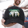 Custom Cap - Personalized Halloween Birthday Gifts For Dad, Grandpa - Little Boo Big Fun