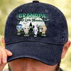 Custom Cap - Personalized Halloween Birthday Gifts For Dad, Grandpa - Little Boo Big Fun