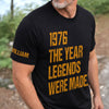 Custom T-Shirt - Personalized Birthday Gifts For Husband, Son, Grandson, Brother, Grandpa, Dad, Yourself - Still Making History