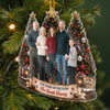 Custom Photo Acrylic Ornament - Personalized Christmas Birthday Gifts For Mom, Dad, Brother, Sister - United In Love And Faith