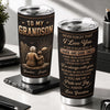 Custom Tumbler - Personalized Birthday Gifts For Grandson - My Greatest Blessing In Life