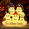 Custom Boo Shaped Light Box - Personalized Halloween Decor Birthday Gifts For Mom, Dad, Brother, Sister - Our Cute Little Spooky Home
