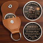 Custom Pocket Hug - Personalized Birthday Gifts For Grandson - You Are My Pride And Joy