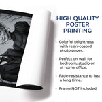 Custom Photo Vertical Poster - Personalized Halloween Anniversary Wedding Gifts For Husband And Wife, Him And Her - Shadows Of Endless Love