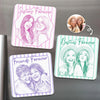 Custom Photo Acrylic Fridge Magnet - Personalized Best Friend Birthday Gifts For Women, Besties, Sisters, BFF - Good Times Never Get Old