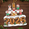 Custom Acrylic Ornament - Personalized Christmas Birthday Gifts For Mom, Dad, Brother, Sister, Dog Cat Lovers - Making Christmas Memories