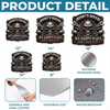 Custom Shaped Metal Sign - Personalized Birthday Gifts For Husband, Son, Grandson, Brother, Grandpa, Dad, Yourself - Built Not Bought Just Right