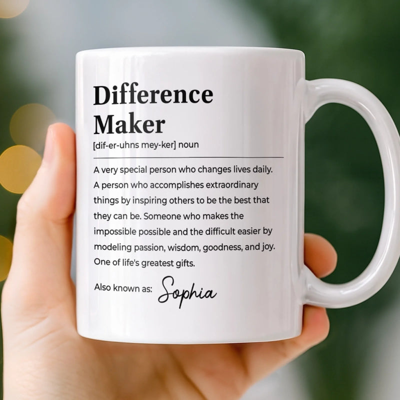 Custom Mug - Personalized Birthday Gifts For Coworkers - Guided By Your Wisdom