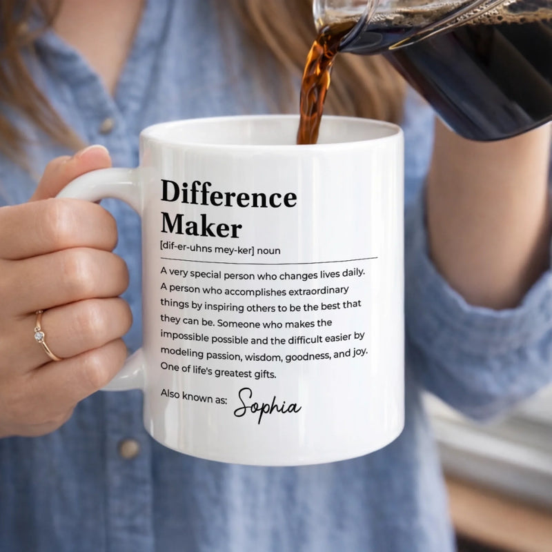 Custom Mug - Personalized Birthday Gifts For Coworkers - Guided By Your Wisdom