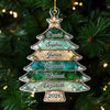 Custom Acrylic Ornament - Personalized Christmas Birthday Gifts For Mom, Dad, Brother, Sister - Our Family Tree Of Love