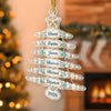 Custom Acrylic Ornament - Personalized Christmas Birthday Gifts For Mom, Dad, Brother, Sister - Sparkling Pearls Of Family Love