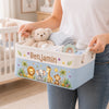 Custom Storage Basket - Personalized Baby Shower, Gender Reveal Gifts For New Moms, New Dads, New Parents - Little Joy New Beginnings