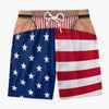 Custom Funny Patriotic Men Swim Trunks - Personalized Summer Vacation And Travel Gifts For Husband, Son, Grandson, Brother, Grandpa, Dad, Yourself - Professional Beach Bum