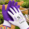 Custom Coated Grip Gardening Gloves - Personalized Birthday Garden Gifts For Gardeners - Blooms In My Hands