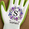 Custom Coated Grip Gardening Gloves - Personalized Birthday Garden Gifts For Gardeners - Growing Sweet Daily Memories