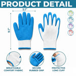 Custom Coated Grip Gardening Gloves - Personalized Birthday Garden Gifts For Gardeners, Dad, Grandpa - Gardener Of The Year